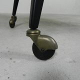 Vintage drinks cabinet, bar on castors, 1960s