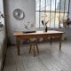 Table de ferme en merisier