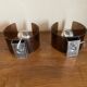 Plexiglass wall lights 1970