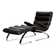 Sinus Armchair with Ottoman by Reinhold Adolf & Hans-Jürgen Schräpfer for Cor