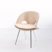 Walter Knoll lounge chair by Arno Votteler Model 350 1950s