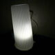 Porcelain and opaline art deco wall lamp