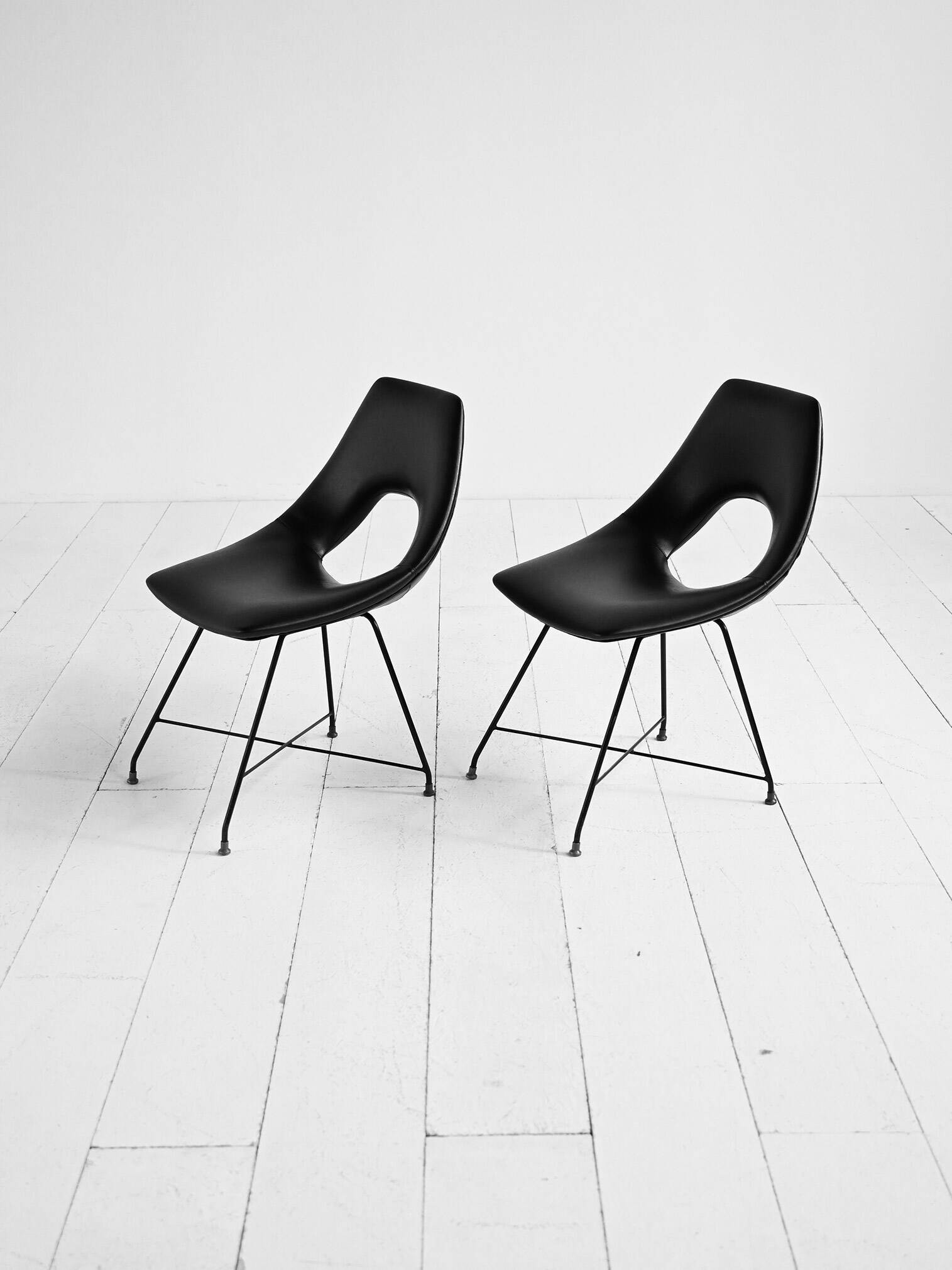 Pair of “Cosmos” chairs by Augusto Bozzi