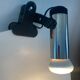 Lampe spot à pince vintage chromée