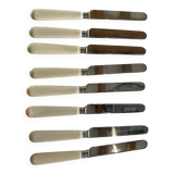 Set of 8 Jean Dubost knives