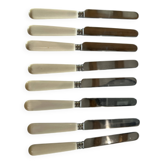 Set of 8 Jean Dubost knives