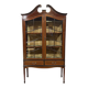 Vitrine anglaise en acajou fin XIXème