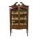 Vitrine anglaise en acajou fin XIXème