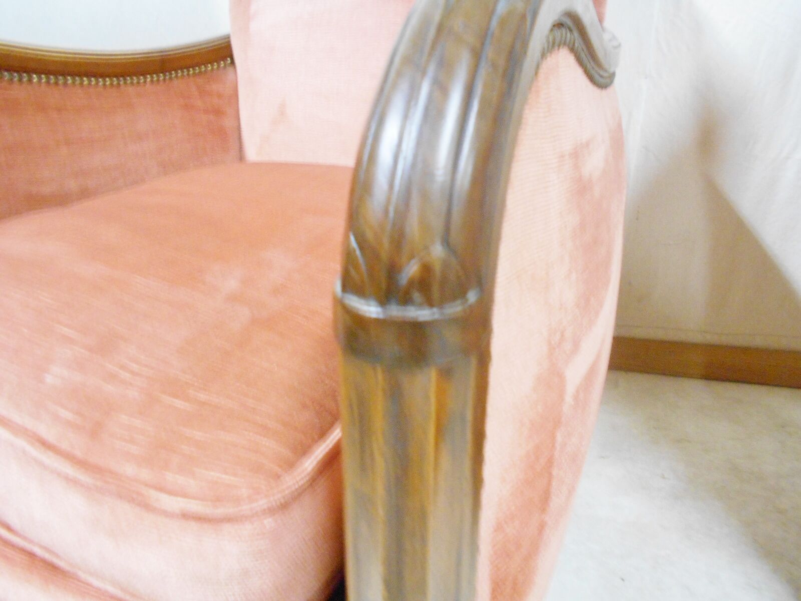 Pair of art deco armchairs