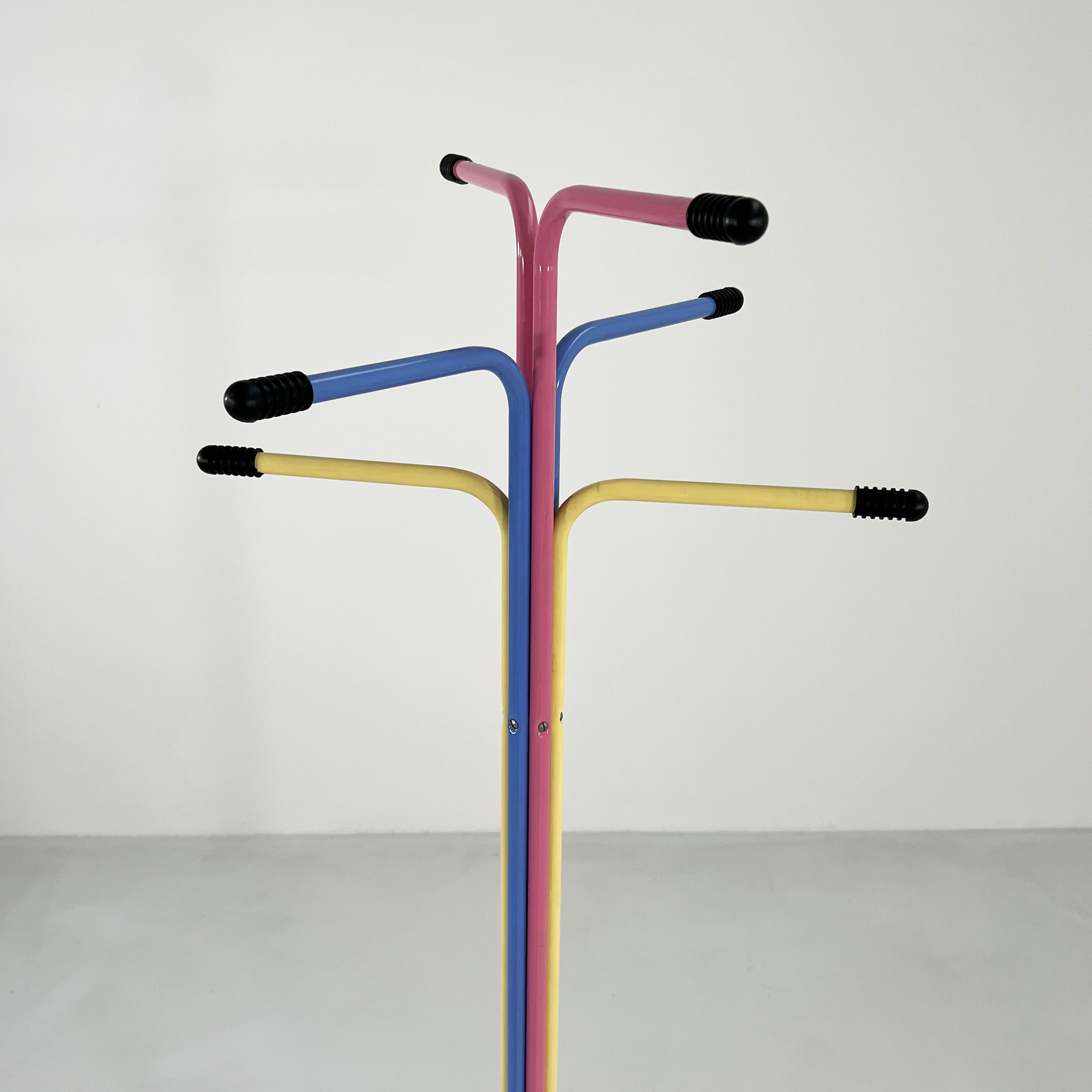 Portemanteau sur pied multicolore ikea, 1980