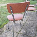 6 vintage skai chairs from the 1960s