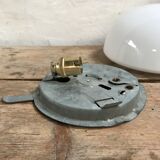 Opaline ceiling lamp 1960s