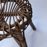 Rattan stool