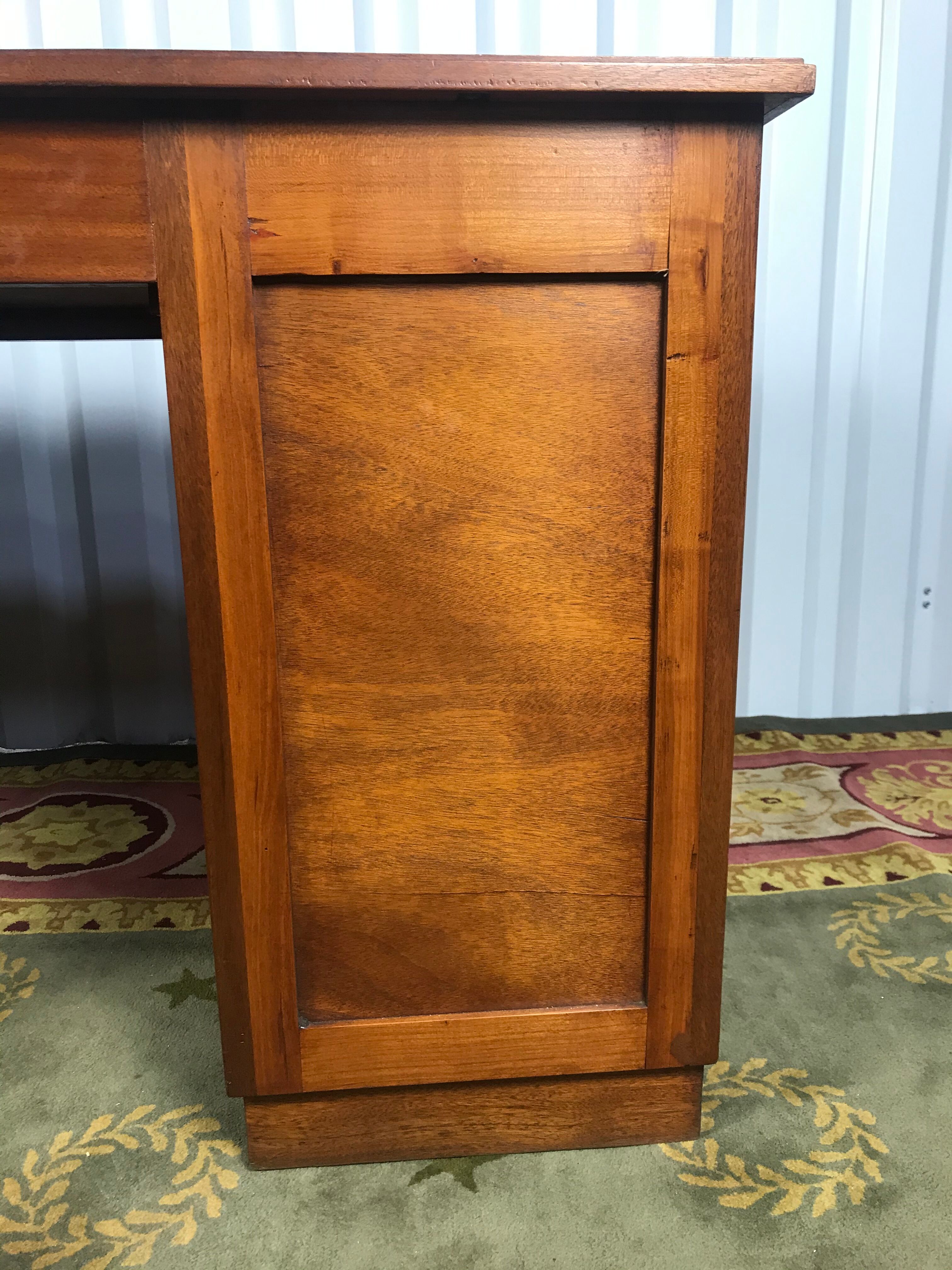 Restored Mahogany Art Deco desk