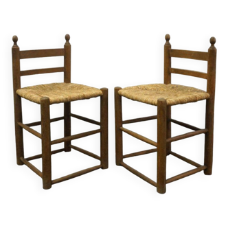 Paire de chaises d'enfant