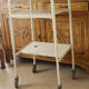 Vintage industrial trolley