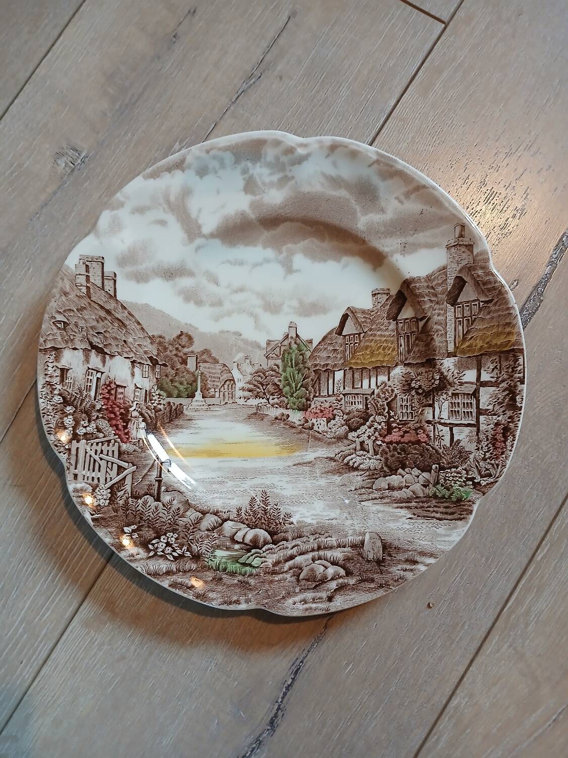 Antique Johnson Bros Dinner Plate