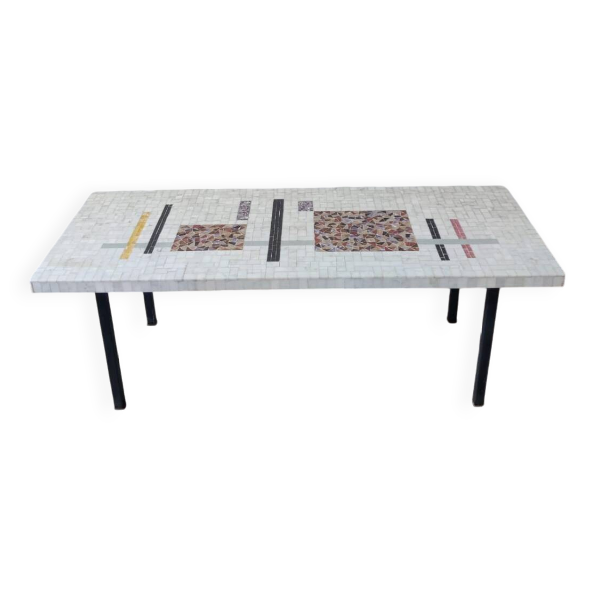 Vintage mosaic coffee table