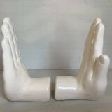 Pair of hand bookends