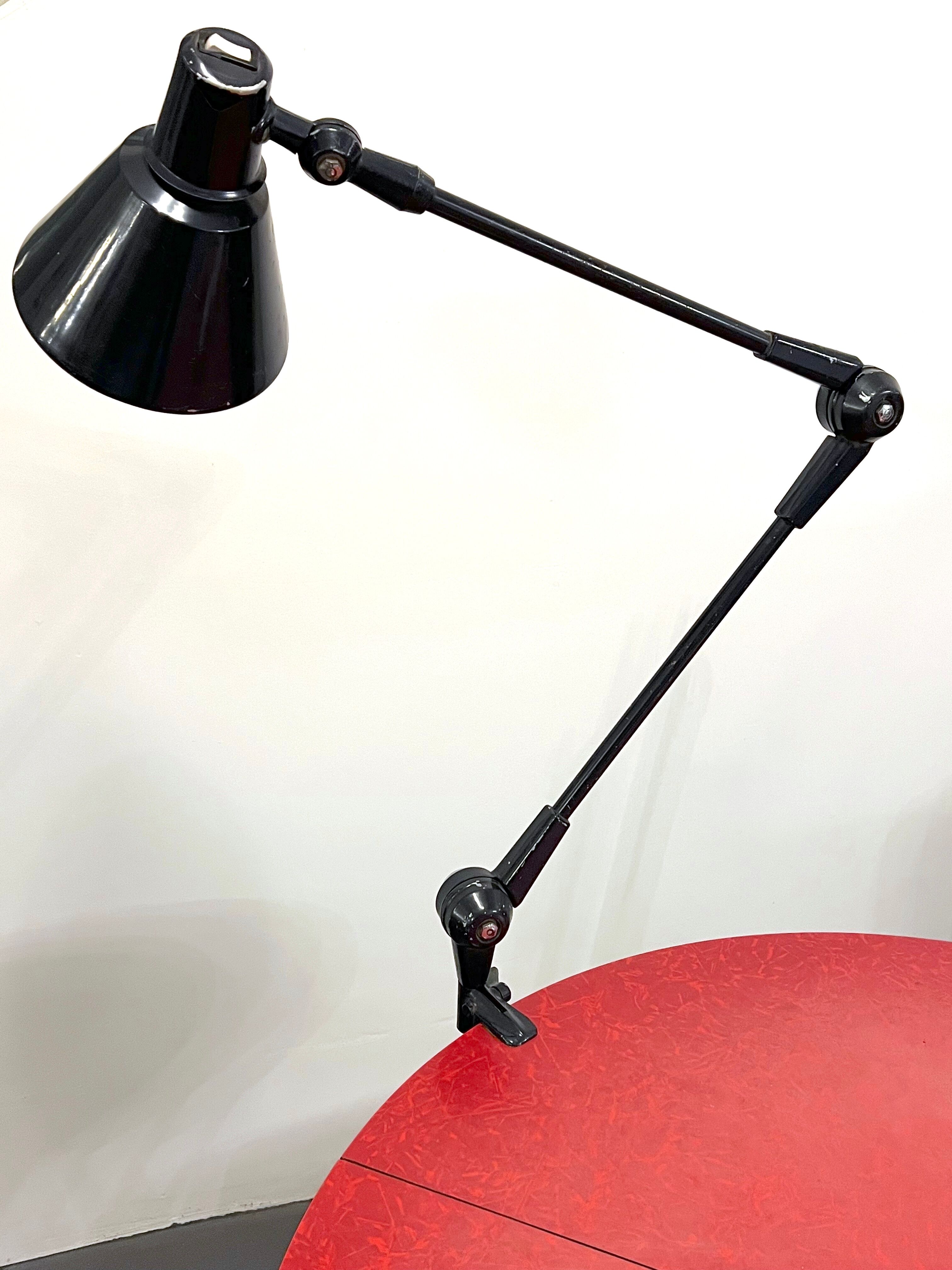 Stilnovo Milano, large articulated desk lamp from 60