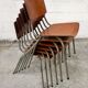 Set of 4 stackable wood