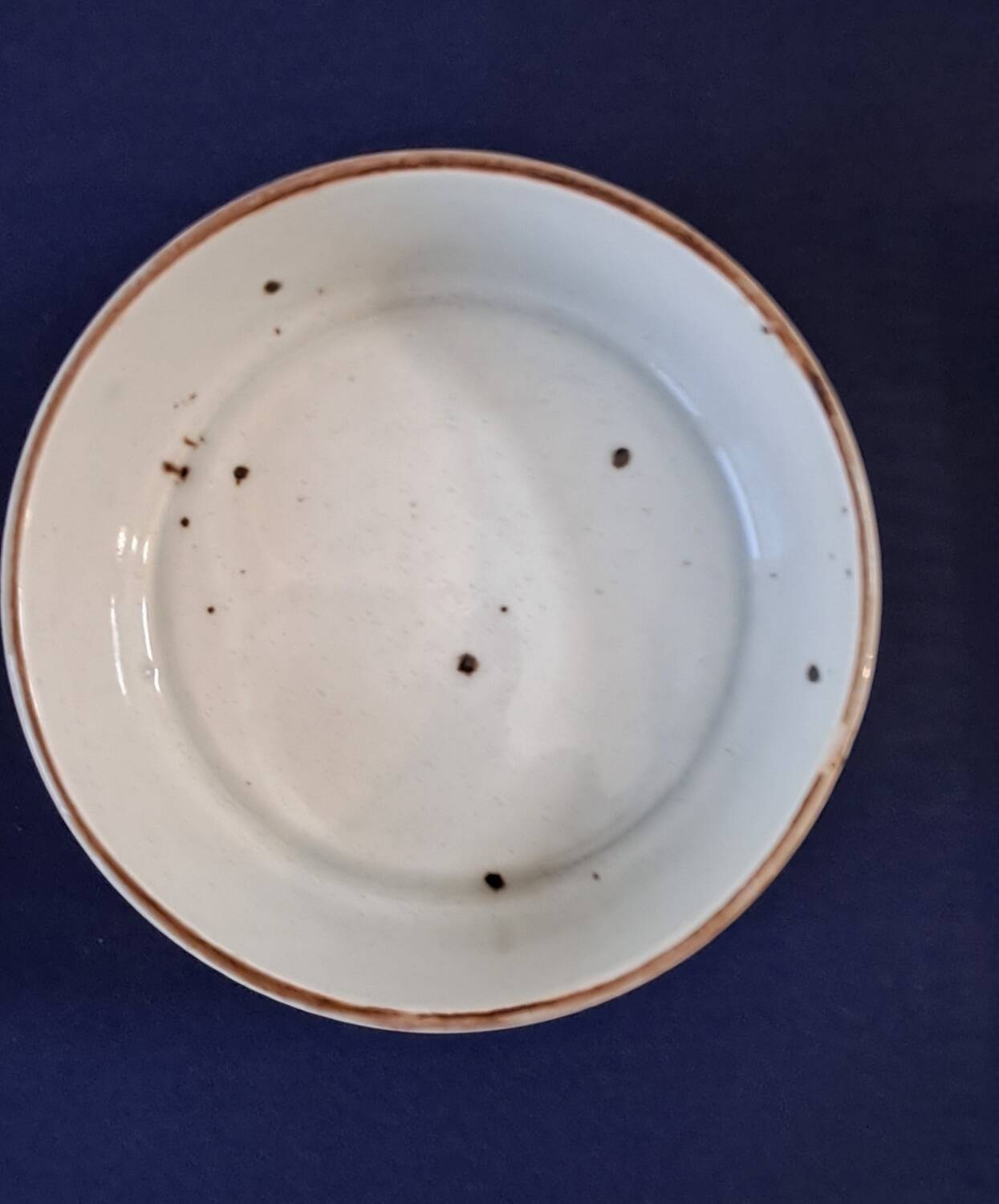 Set of 3 bowls in the Éclat model from Sarreguemines. 1960s.