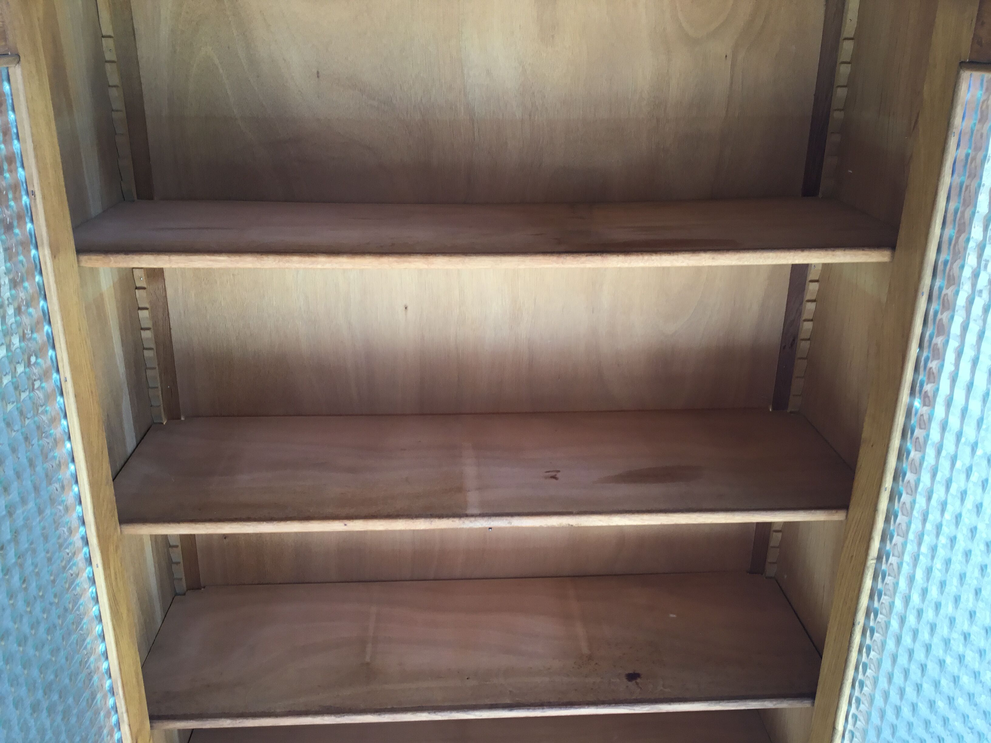 Bookcase or school glass cabinet - vintage 1960