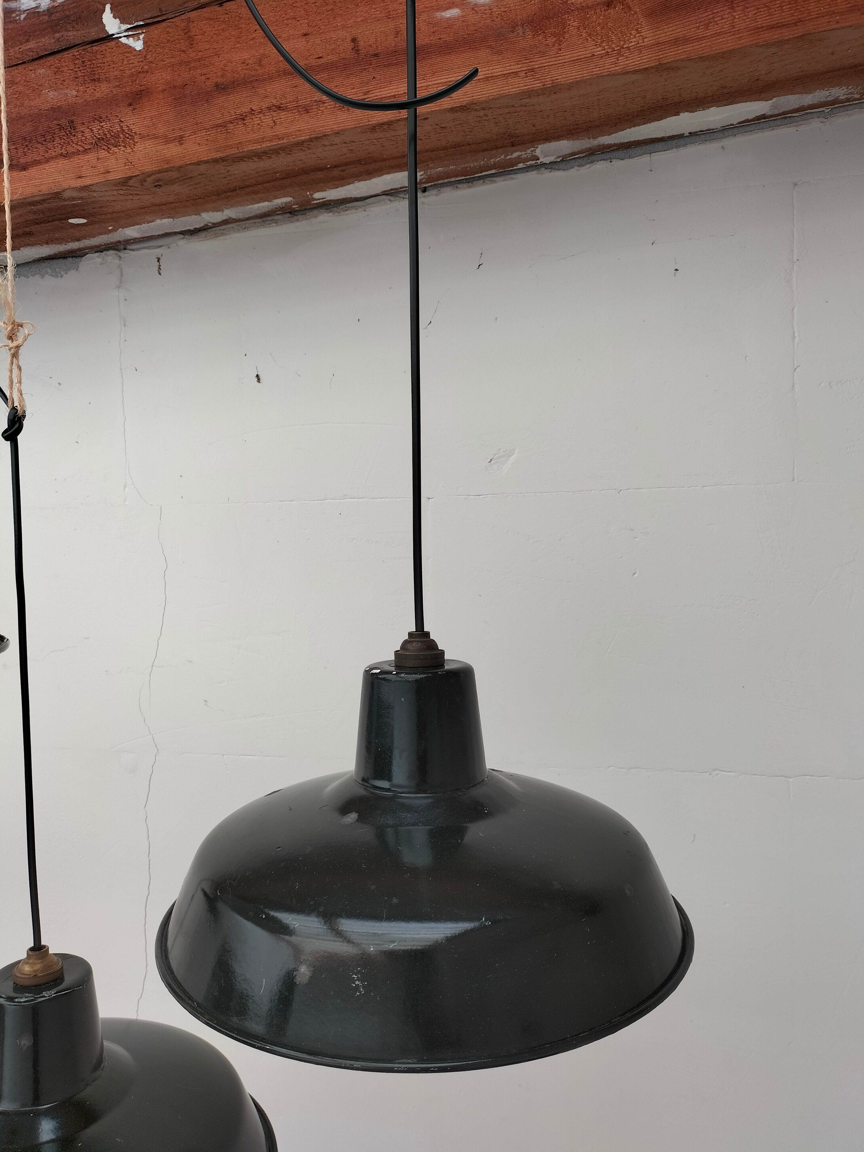 Set of 5 hanging lamps