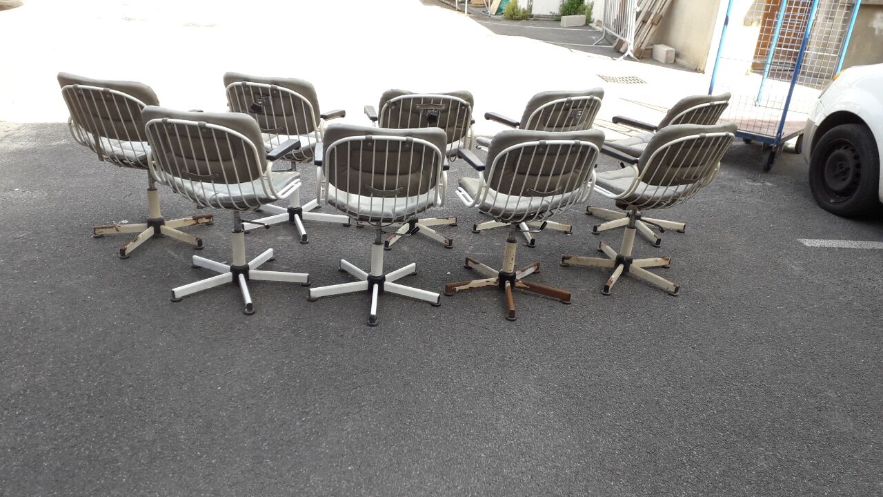 Hairdresser's armchairs 1970