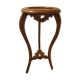 Guéridon ancien en bois et marbre