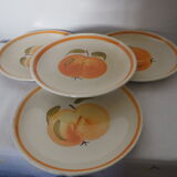 4 flat plates C Galba Italy 70's