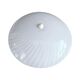 Italian modern ceiling lamp with plexiglass shade, Italy, 1970s/1980s.