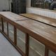 Large sideboard/cabinet with sliding glass doors