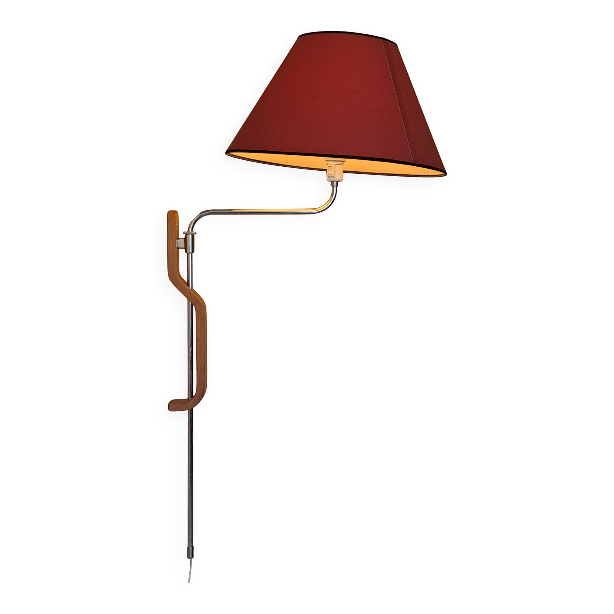 "Grevie" wall light by Lars Bessfelt, Mid-Century Scandinavian 1960s.