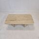 Italian travertine coffee table