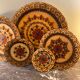 Plat en bois vintage