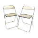 Paire de chaises plia de castelli