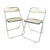 Paire de chaises plia de castelli