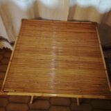 Rattan table
