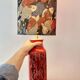Table lamp from the 1960s, Bay vase - Bodo Mans