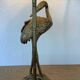 Heron lamp from the 70s by Maison Baguès
