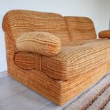 Lot de chauffeuses modulables 2 places en chenille