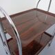 Vintage Optic Rosewood Pressalit Tea Cart, 1970s