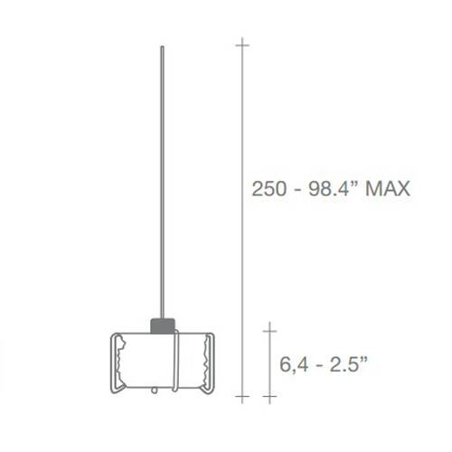 Suspension "Bobino" de Jean-François Crochet pour Terzani (neuve)