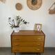 Commode en teck, années 60
