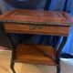 Occasional table marquetry