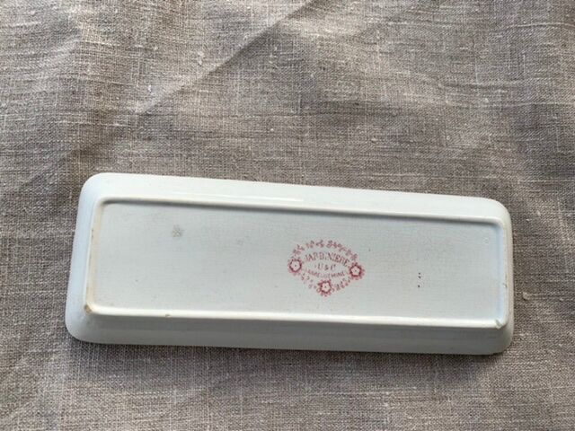Toiletries, delight the planter uc sarreguemines art deco