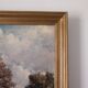 Painting old gilded frame campaign scene