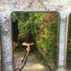 Barber triptych mirror 49 x 20 cm
