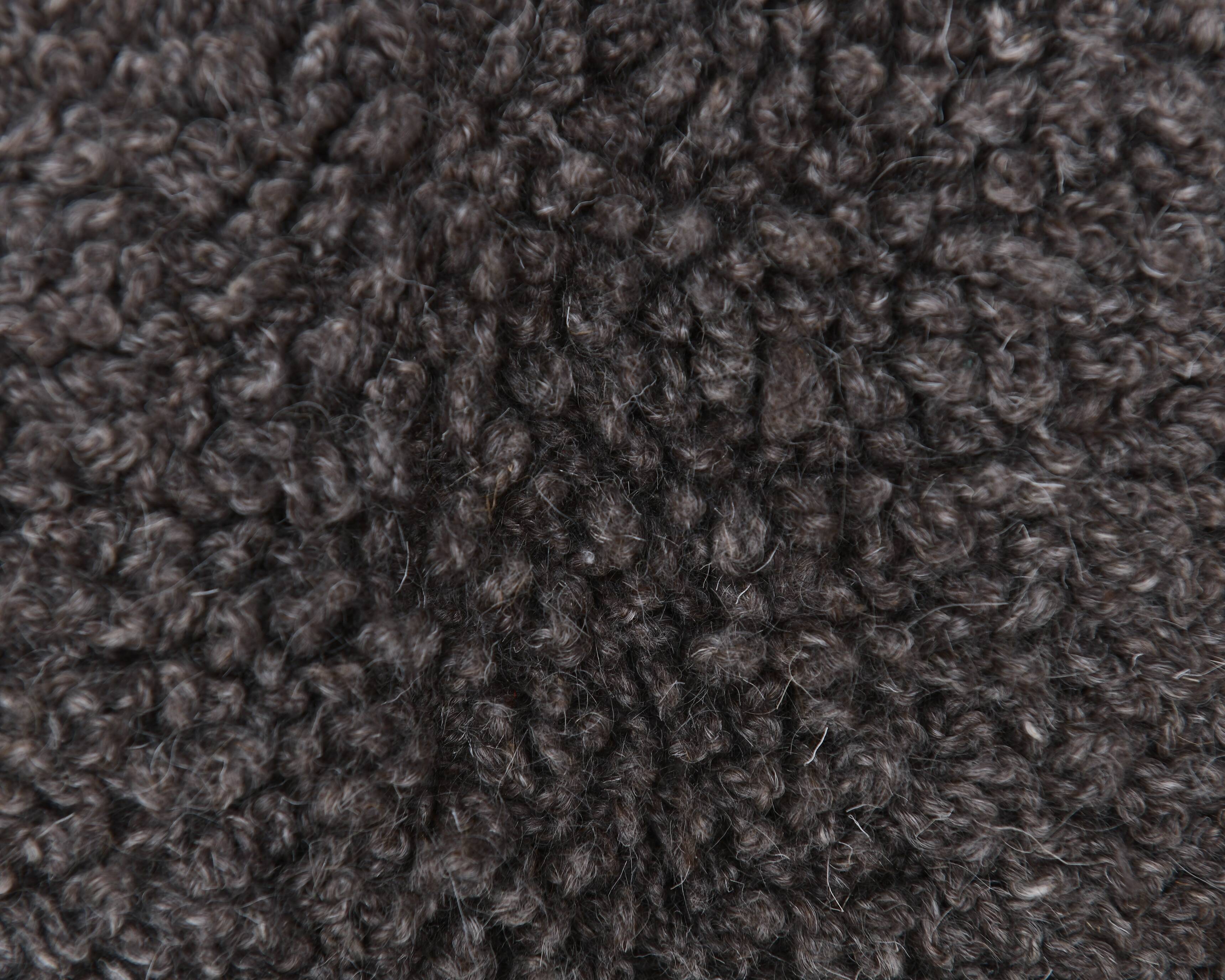 4x7 Brown & Gray Handmade Wool Vintage Rug 140x221Cm SK 241972